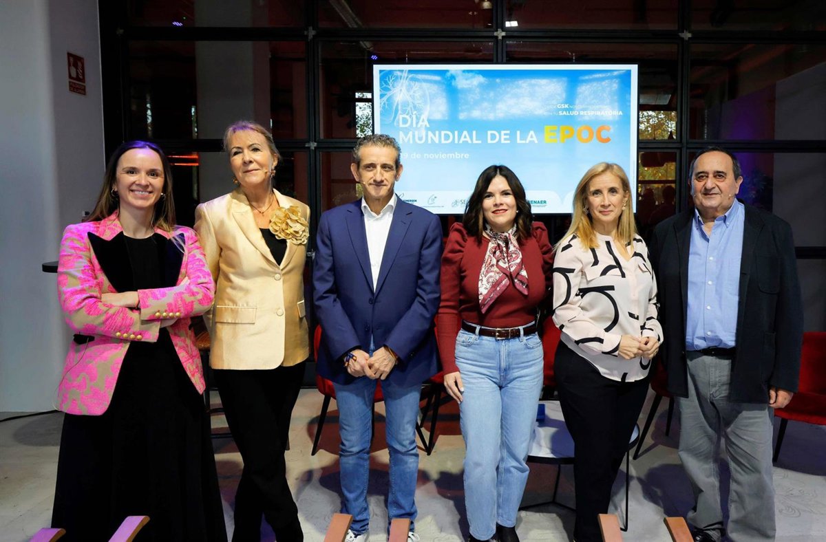 Médicos y pacientes de EPOC piden "no normalizar" tos crónica, falta de aire o expectoración y acudir a consulta