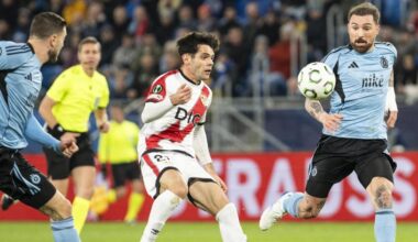 Frenazo al Rayo Vallecano en su viaje por Europa