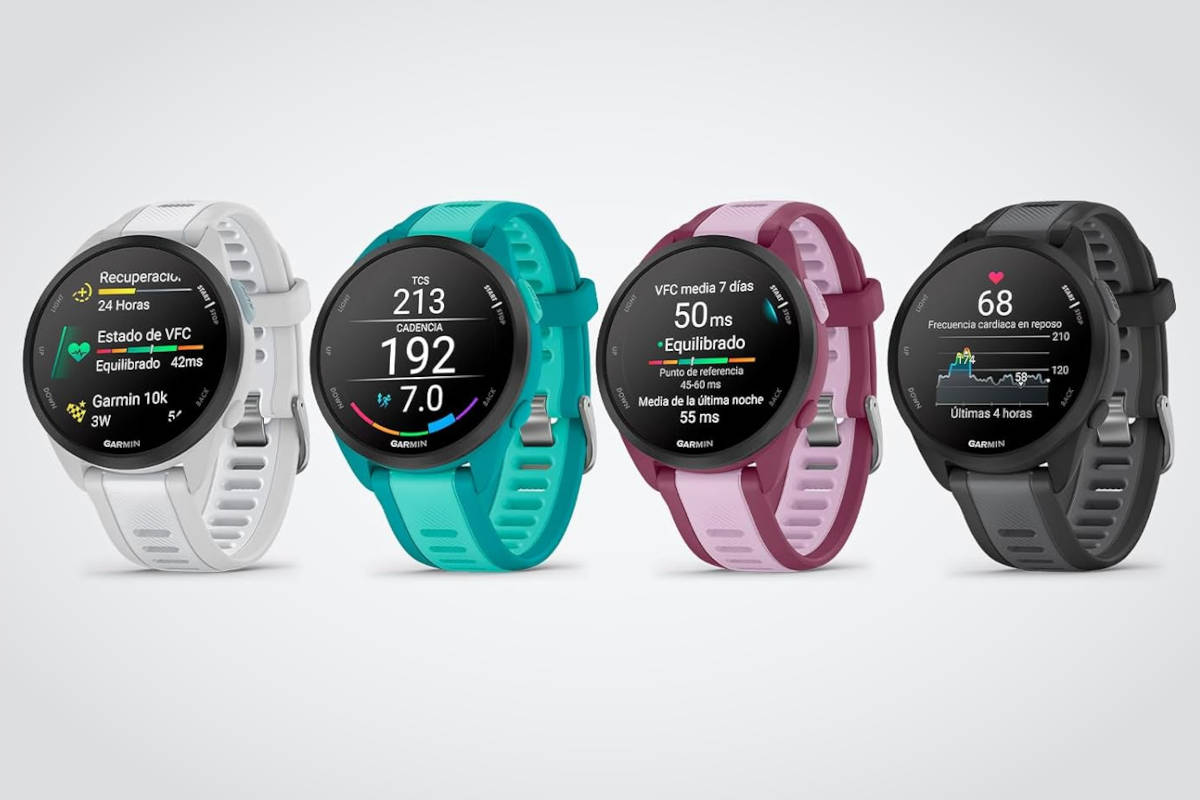 Garmin Forerunner 165 Music. Imagen: Garmin