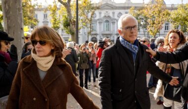 Dolores Delgado y Baltasar Garzón encabezan la protesta ante el Supremo por la condena al fiscal General