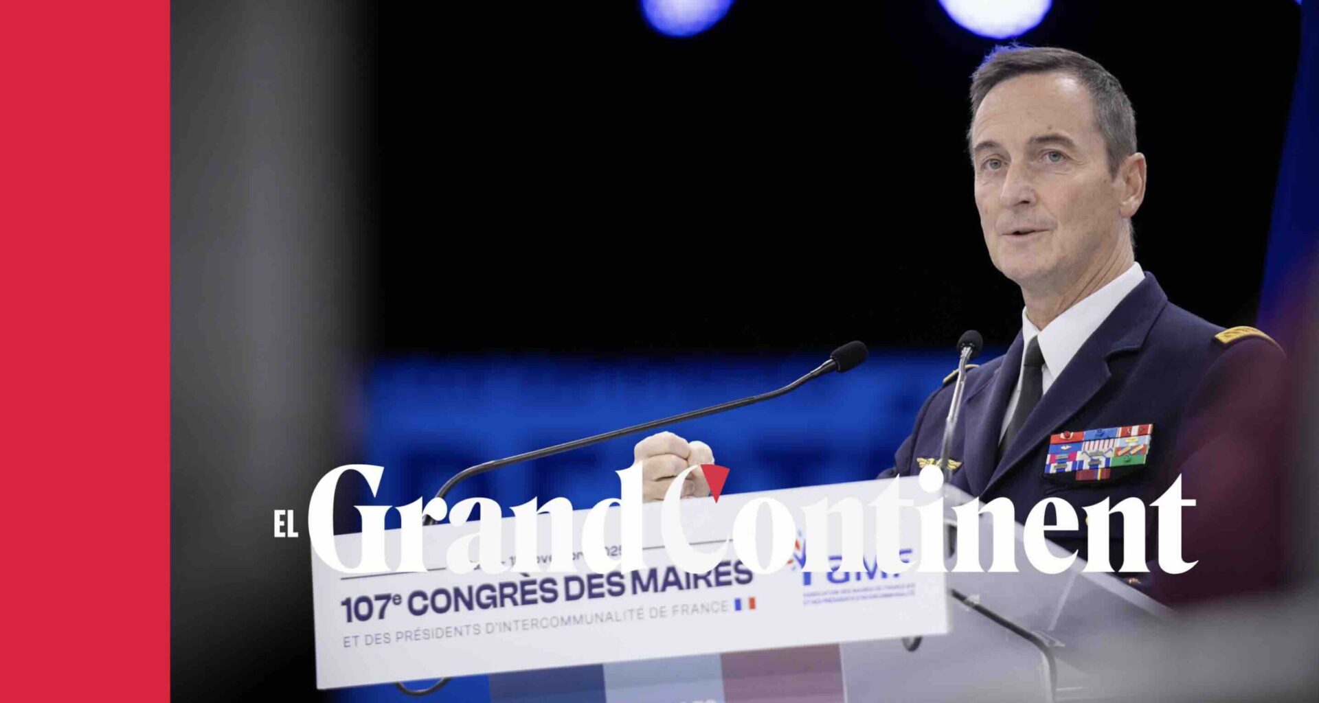 discurso íntegro del General francés Fabien Mandon