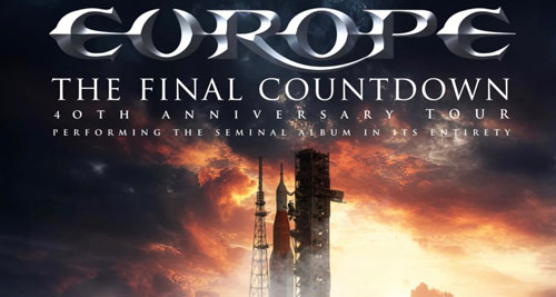 EUROPE anuncian gira aniversario “The Final Countdown” y próximo disco. Reedición especial de SODOM. BUCKCHERRY reeditados en vinilo.