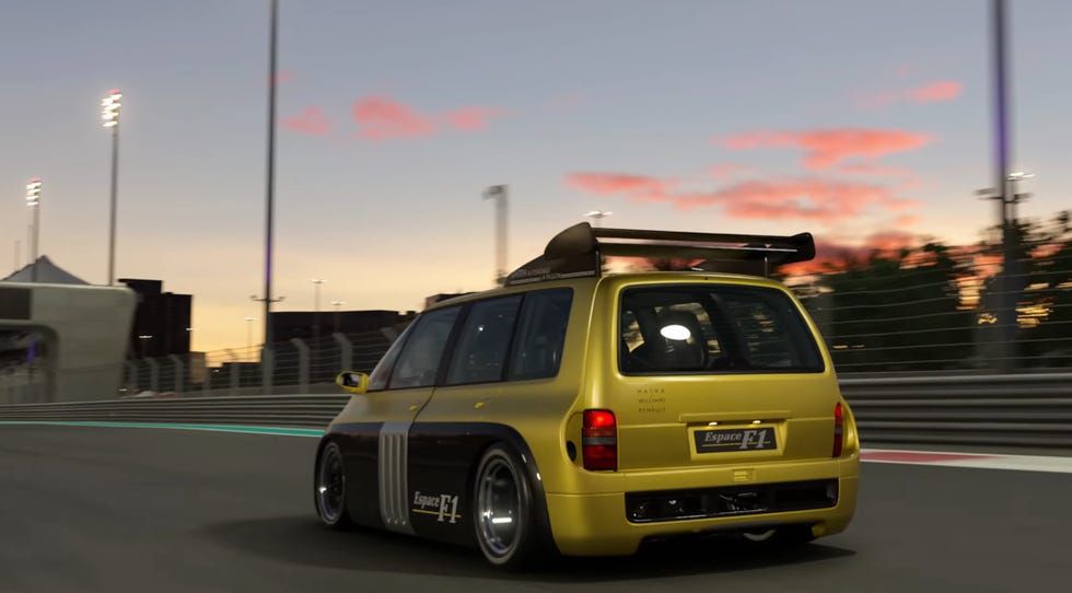 gran turismo 7 renault espace f1