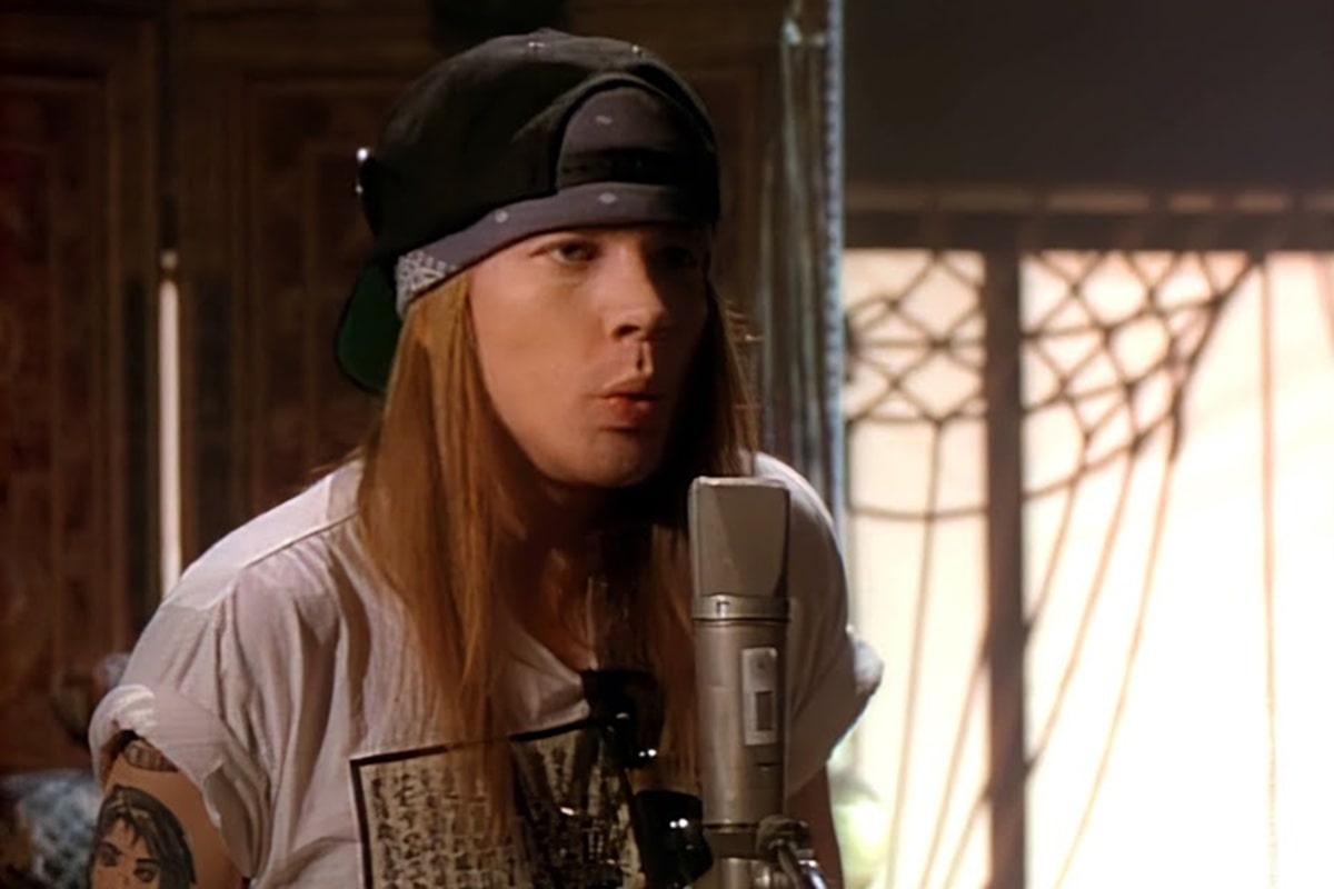 Guns N' Roses en el video de "Patience"