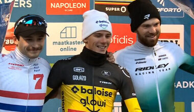 Thibau Nys gana el X2O Trofee Flandriencross de Hamme tras un intenso duelo con Cameron Mason