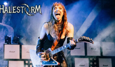 Temas en directo de HALESTORM. Portada y título del próximo disco de ADAMANTIA. Asociación Burgos Heavy Metal.