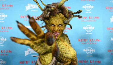 Heidi Klum impacta con su disfraz en la fiesta de Halloween más famosa