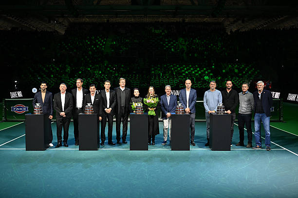 Ljubicic, Djokovic o Becker, presentes en el tributo a Pilic en Bolonia. Fuente: Getty