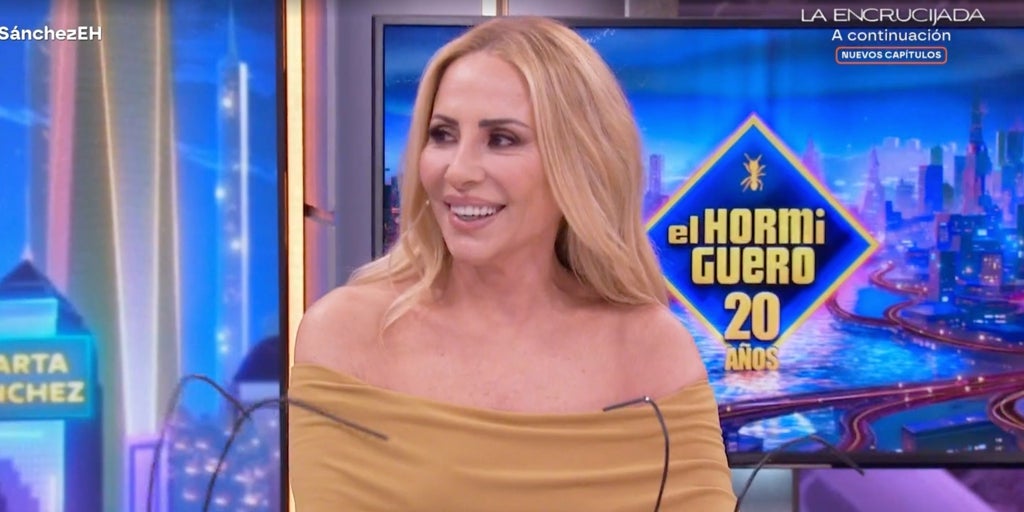 Marta Sánchez confiesa en 'El Hormiguero' su mayor obsesión de belleza: «Tendré 200»