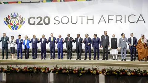 Imagen de los líderes en la cumbre del G20