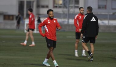 Chidera Ejuke, en la sesión del miércoles (Foto: Kiko Hurtado).