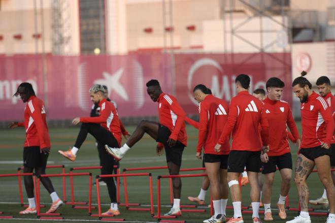 Akor Adams, en la sesión del miércoles (Foto: Kiko Hurtado).