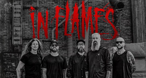 Fechas de IN FLAMES. Blaze Bayley de nuevo en España. Novedades de la colaboración de TYPE O NEGATIVE y Bill Ward.