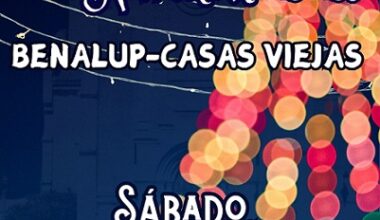 El encendido del alumbrado navideño, este sábado a las 20:00 horas en la Alameda
