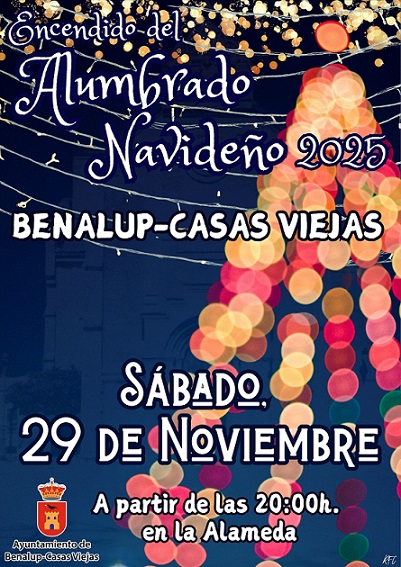 El encendido del alumbrado navideño, este sábado a las 20:00 horas en la Alameda