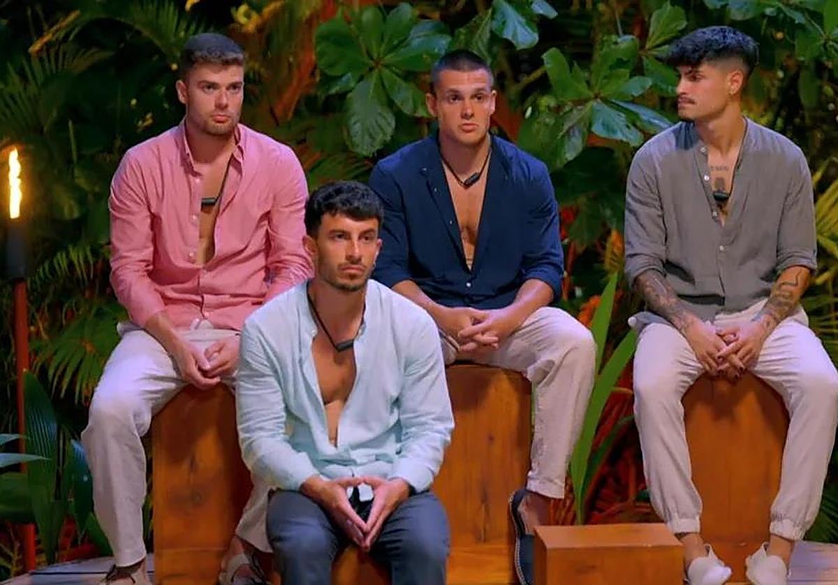 Expulsión disciplinaria, lágrimas y enfado de los chicos en la segunda hoguera de 'La isla de las tentaciones': «Qué sinvergüenza»