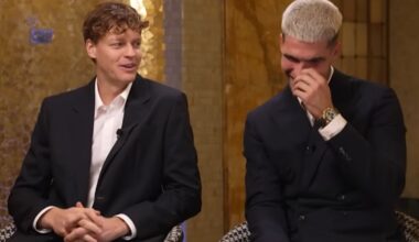 El vacile de Carlos Alcaraz a Sinner cuando les preguntan por su rivalidad