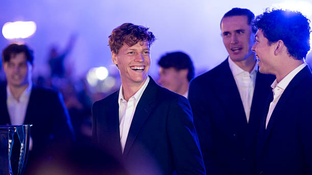 Jannik Sinner en el Media Day de las ATP Finals 2025. Foto: Getty