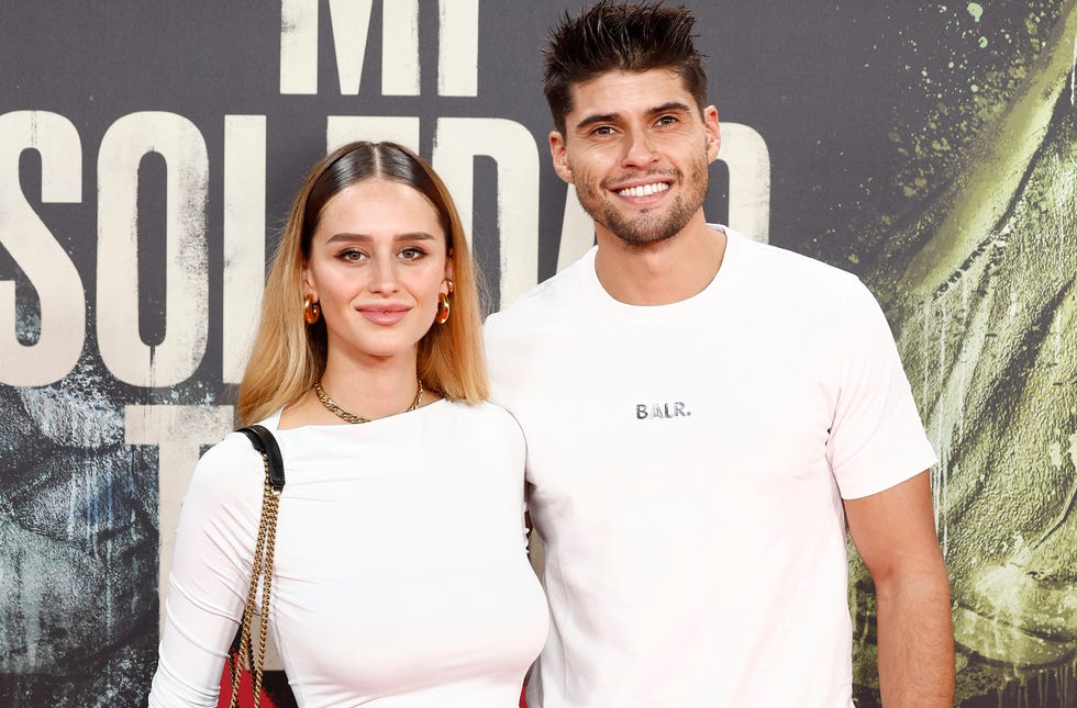 javier tudela y su pareja, marina romero