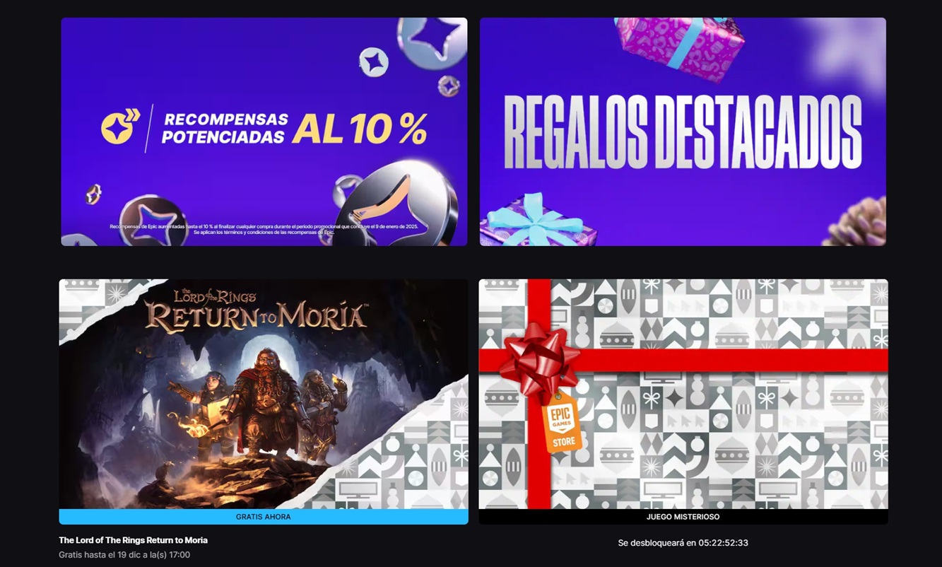 juegos gratis Epic Games Store 2024