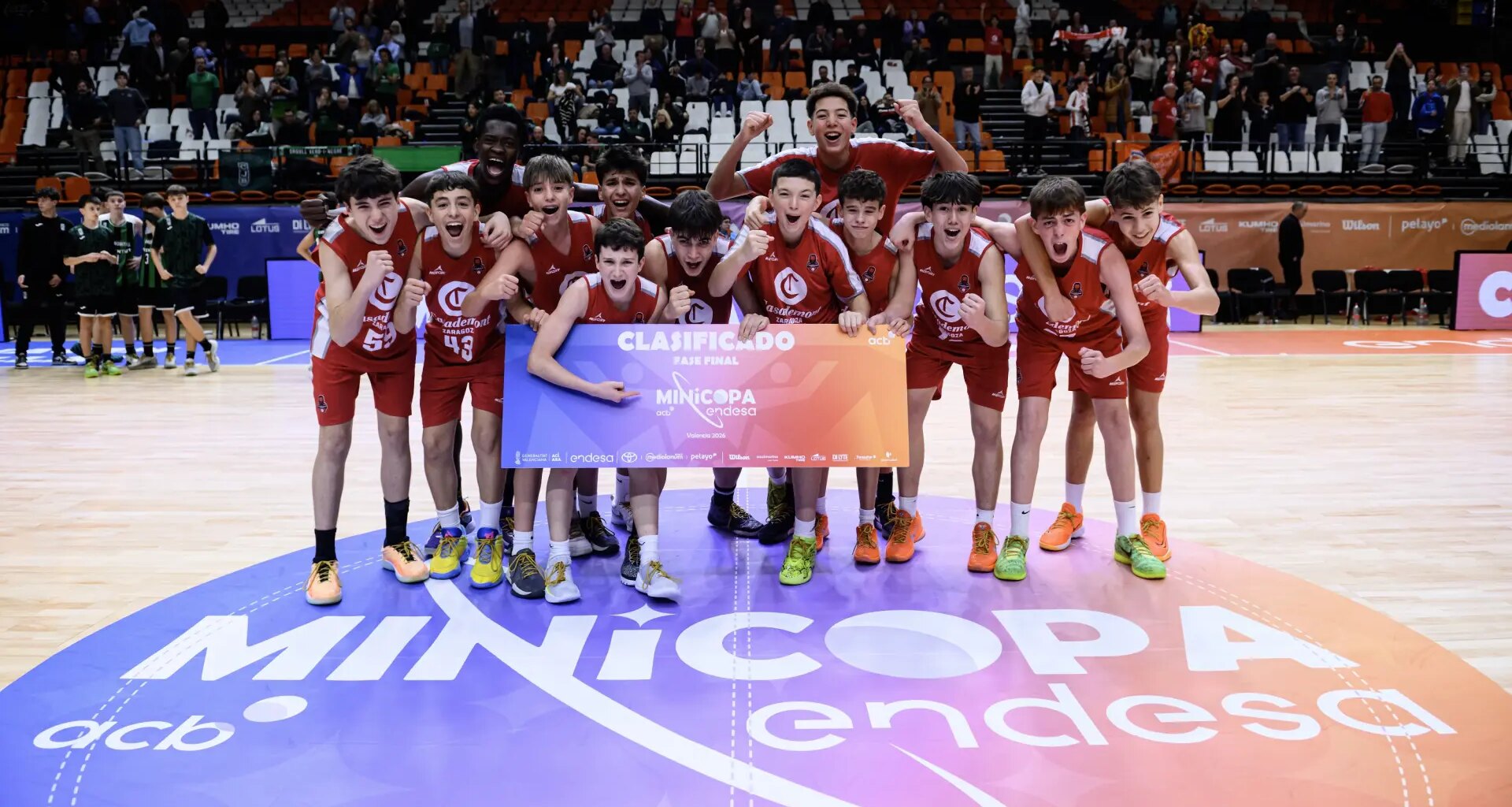 Brillante clasificación del Casademont Zaragoza para la fase final de la Minicopa