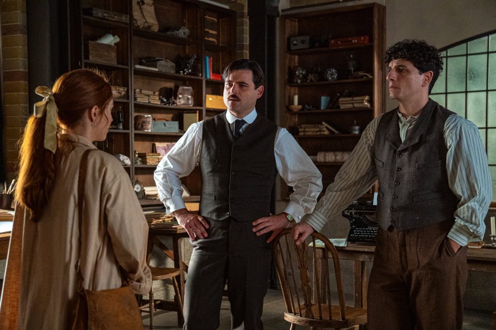 enora, manuel y tono en 'la promesa'