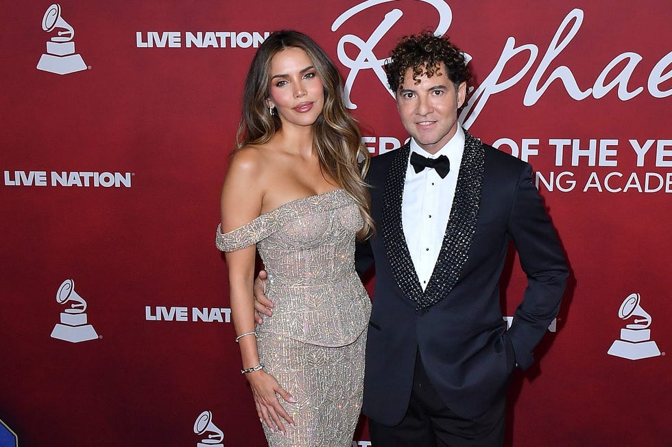 Rosanna Zanetti y David Bisbal en los Latin Grammy 2025 rosanna zanetti y david bisbal en los latin grammy 2025
