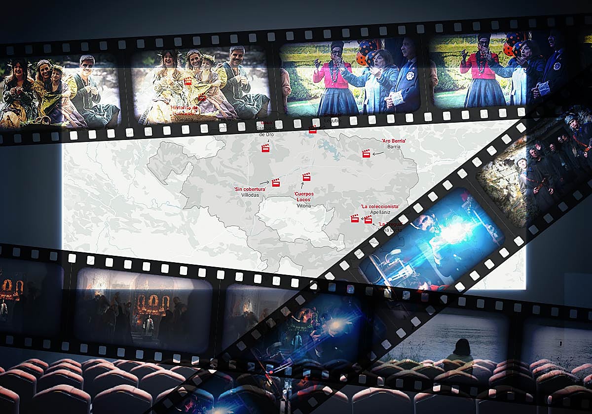 Las diez películas en cartelera rodadas en Álava