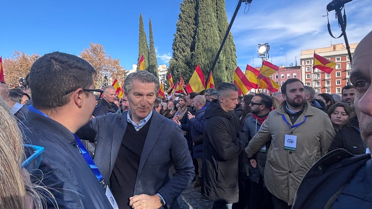 Manifestación del PP, en directo