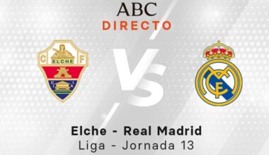 Real Madrid en directo hoy: partido de la Liga, jornada 13