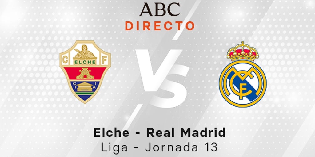 Real Madrid en directo hoy: partido de la Liga, jornada 13