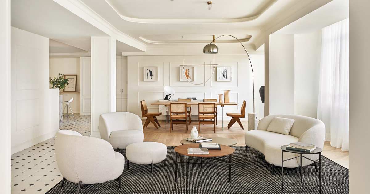 con toques de diseño y piezas de autor