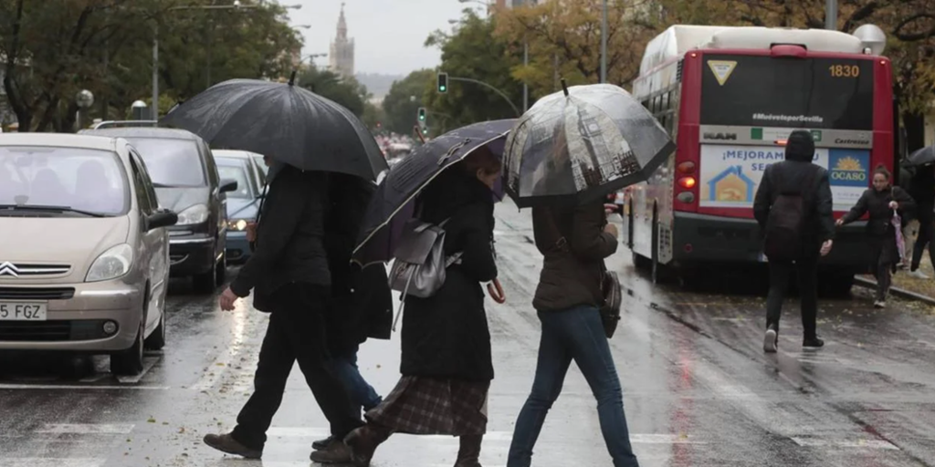 estas serán las horas y las zonas en las que más va a llover