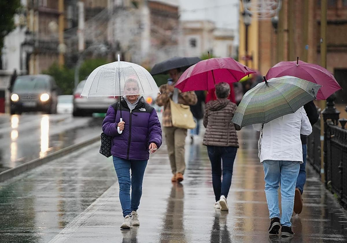 Tres provincias andaluzas en aviso naranja: Aemet alerta de «chubascos y tormentas muy fuertes y persistentes»
