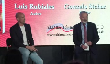 Luis Rubiales, atacado por un desconocido en la presentación de su libro 'Matar a Rubiales'