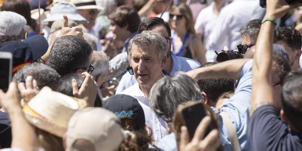 discurso de Feijóo, reacciones y últimas noticias hoy