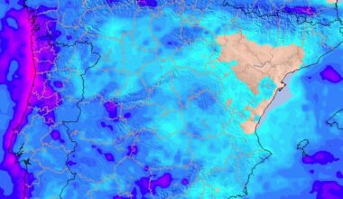 Temperaturas de hasta -4 grados y lluvias
