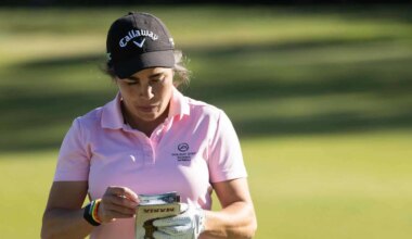 María Hernández, en el Andalucía Costa del Sol Open de España esta semana. © Tristan Jones