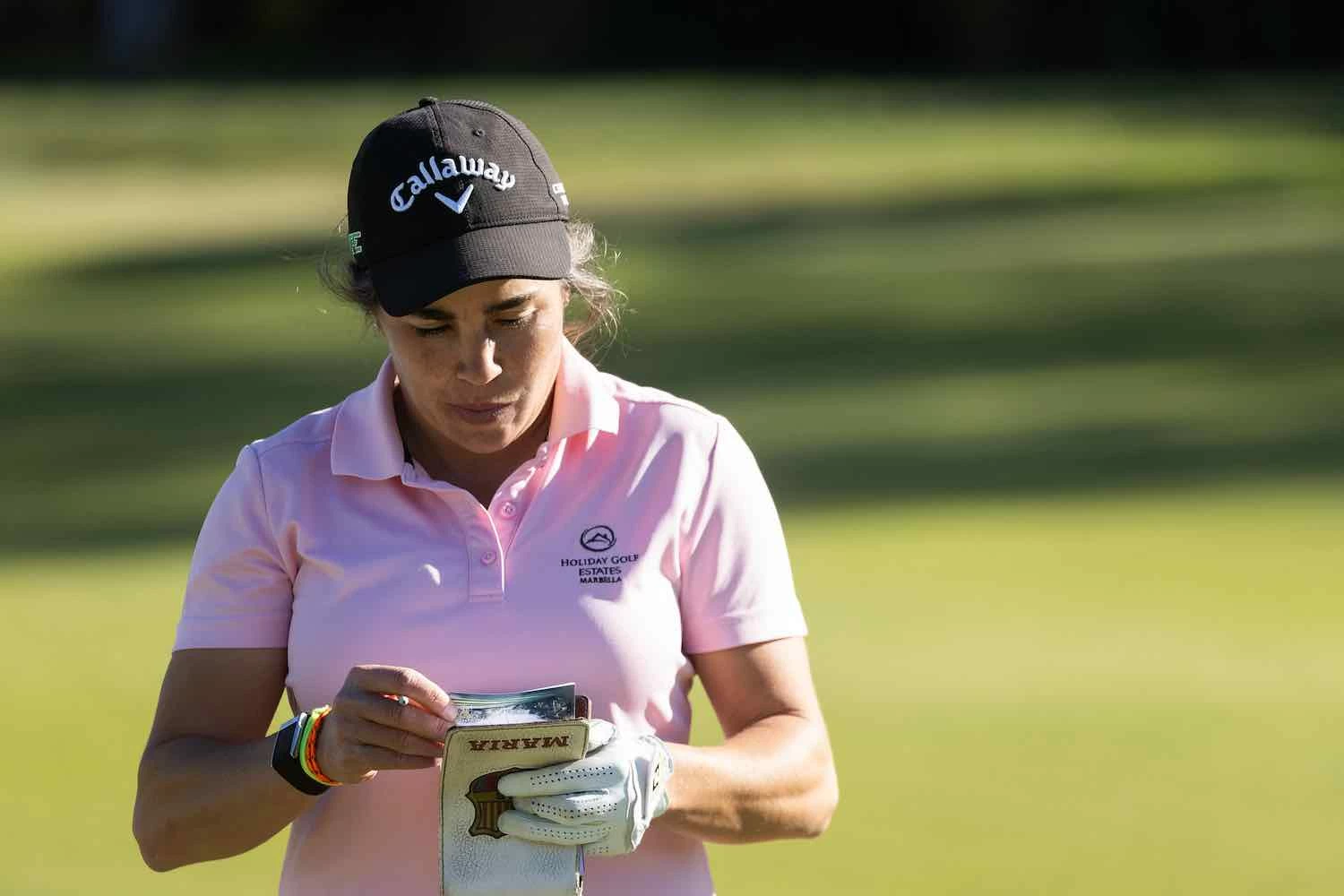 María Hernández, en el Andalucía Costa del Sol Open de España esta semana. © Tristan Jones