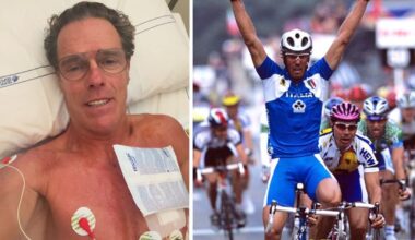 Mario Cipollini, hospitalizado por problemas cardiacos