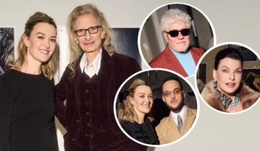 Marta Ortega, con Linda Evangelista, Almodóvar y C. Tangana en la exposición de Annie Leibovitz en A Coruña