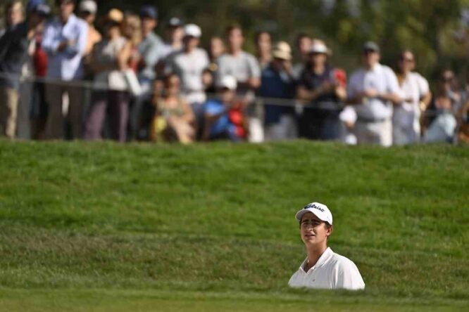 Luis Masaveu, en el pasado Open de España.