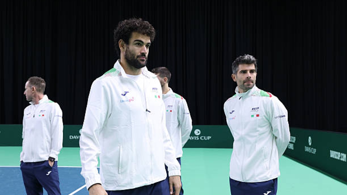 Matteo Berrettini, duda para Copa Davis 2025. Foto: gettyimages