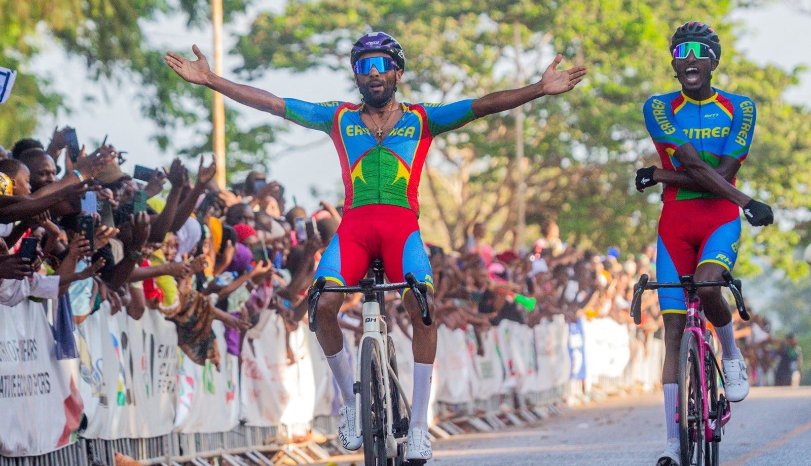 Merhawi Kudus, campeón de África en ruta