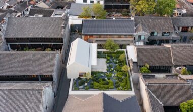 Jiangnan house Yangzhou Guangling por B.L.U.E architecture studio. Fotografía por XIA ZHI Pictures