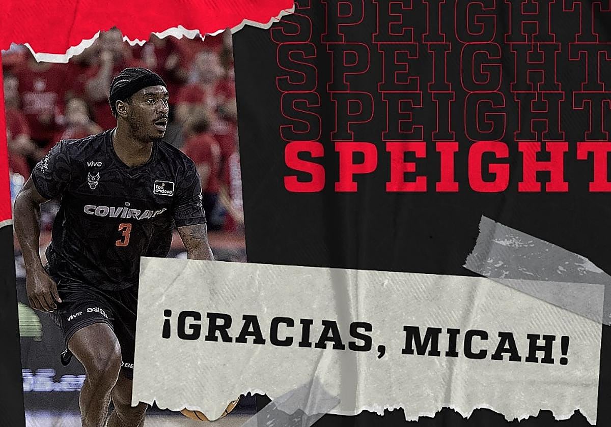 Fin a la etapa de Micah Speight en el Covirán Granada