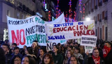 Miles de personas se manifiestan en Madrid en defensa de la universidad pública