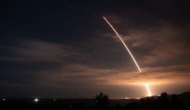 Estados Unidos prueba un misil balístico intercontinental tras el anuncio de Trump de retomar los ensayos nucleares