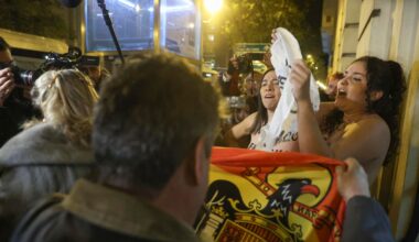Detenido el fascista que agredió sexualmente a dos activistas de Femen en Madrid