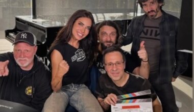 Pilar Rubio aparecerá en el documental de su grupo favorito de rock... que es aragonés